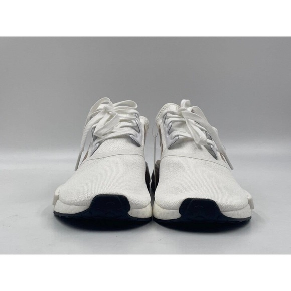 Adidas NMD R1 Boost Women Casual Running Shoe White Athletic Sneaker Trainer - Picture 10 of 11